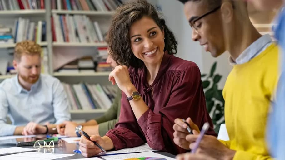 Couple reviewing clinic options for egg freezing with a consultant.